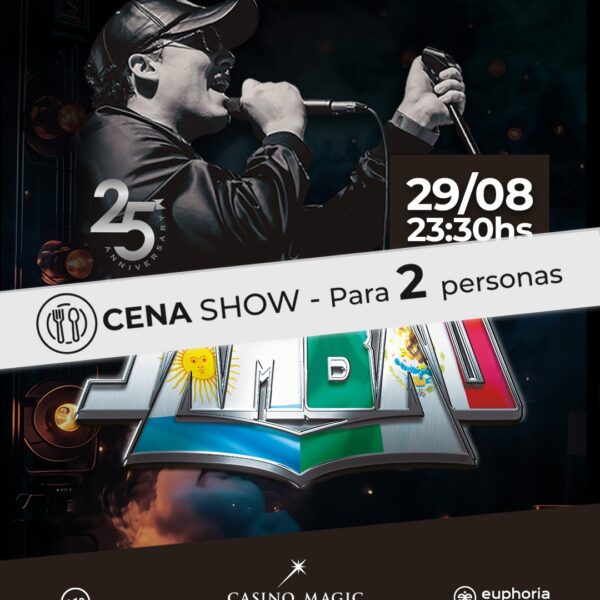 Jambao + Cena Show - 2 Personas