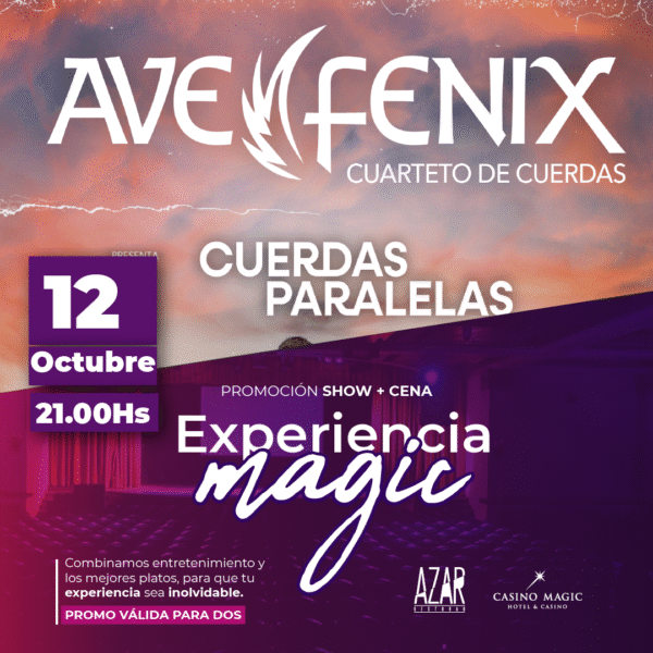 Ave Fenix + Cena para 2 personas