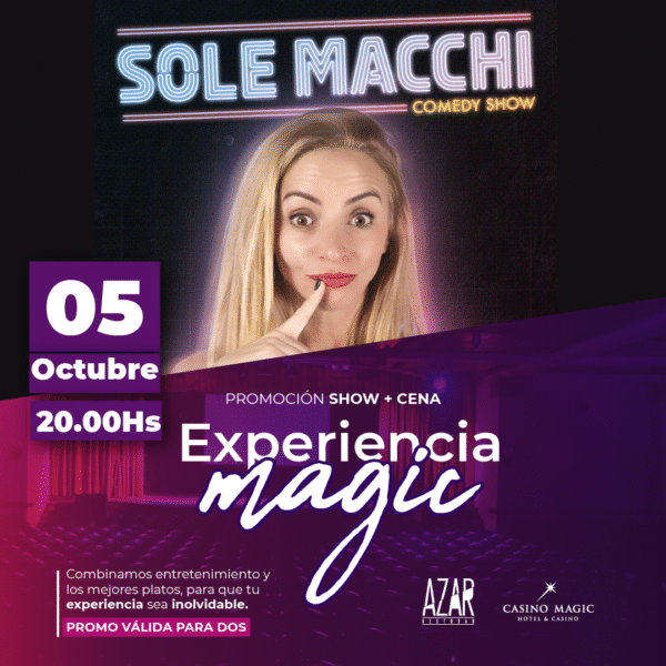 Sole Macchi + Cena para 2 personas