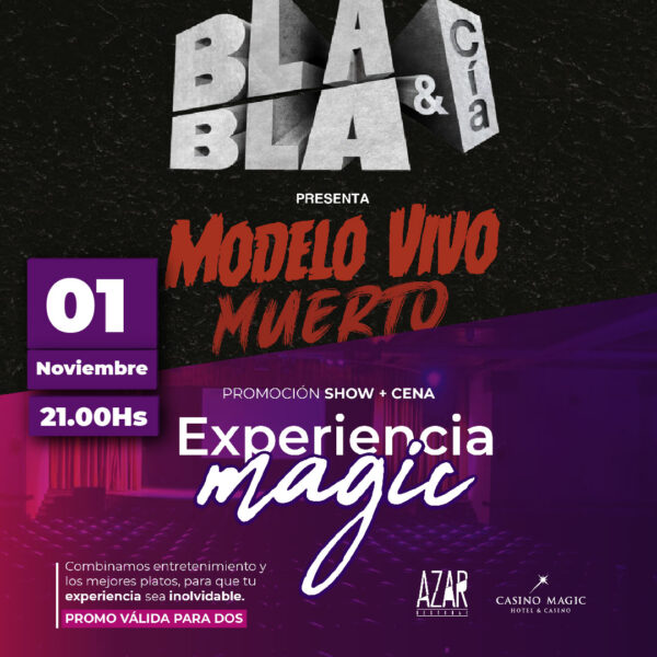 Bla Bla + Cena para 2 personas